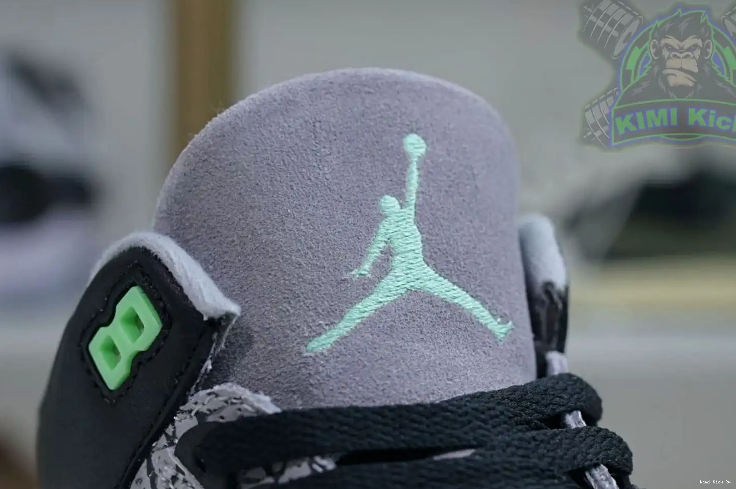 Green Glow Jordan Kimikick Air 3 0721
